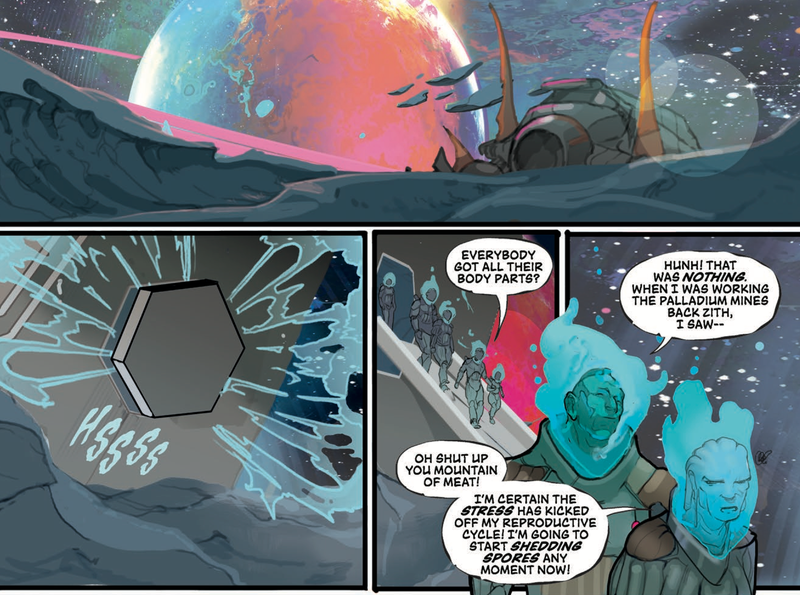 Illustration for article titled Invisible Kingdom delivers spiritual sci-fi with spectacular visual style